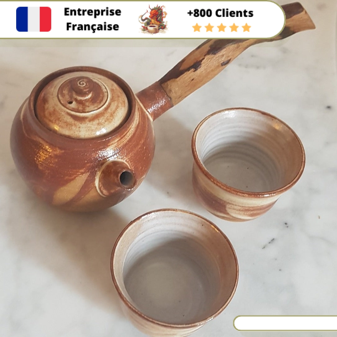 Théière Japonaise <br> et Tasses Assorties 180ml – Image 12