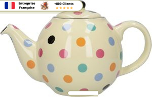 Théière Anglaise Traditionnelle  à Pois London Pottery 0,9L - 1.5L