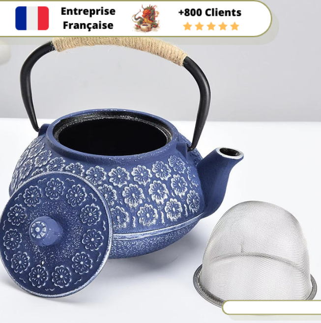 Théière en Fonte du Japon Iwachu Sakura 900ml – Image 3