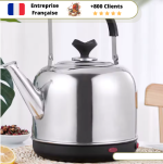 Bouilloire Electrique Tout Inox  Sans Plastique 1,7L - 4L