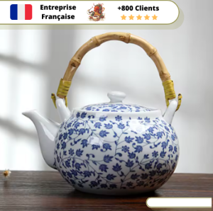 Théière en Porcelaine  Grand Modèle 1500ml