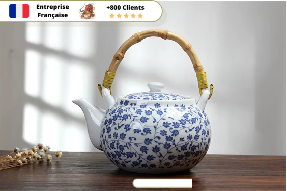 Théière en Porcelaine Grand Modèle 1500ml – Image 4