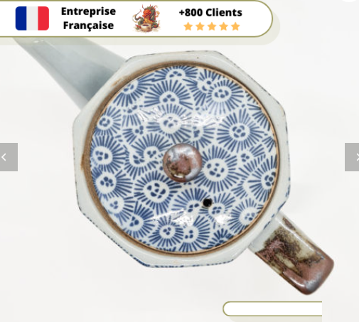 Théière en Céramique Japon style rétro 500ml – Image 11