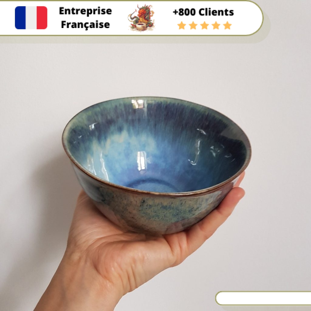 Bol Ancien En Céramique Blanche - Diamètre 16 Cm, Hauteur 7 Cm - Forme Originale
