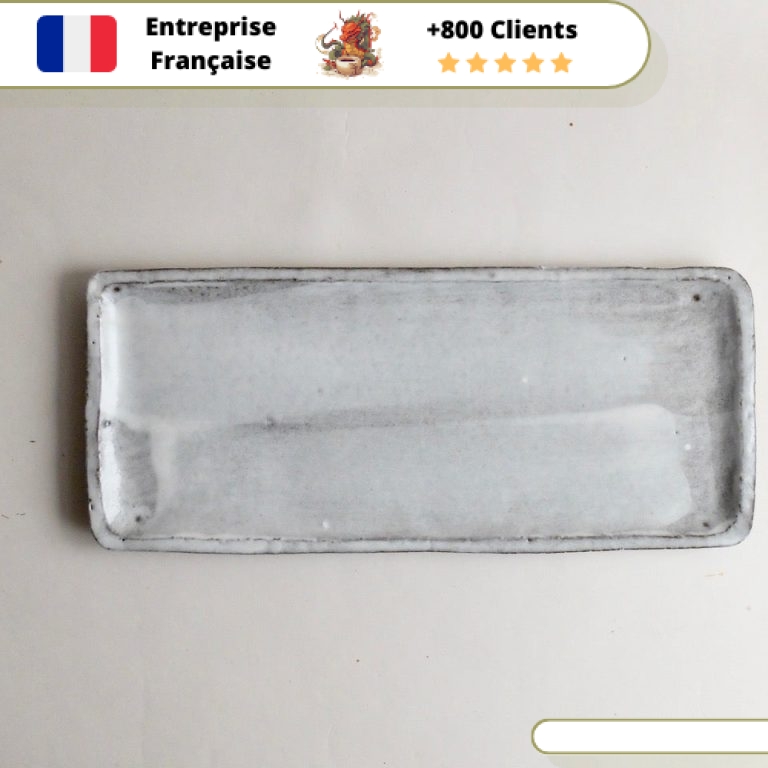 Plateau à Thé Rond (Noir) | La Théière de Lulu