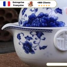 Théière en Porcelaine Gaiwan Zhong 160ml – Image 2