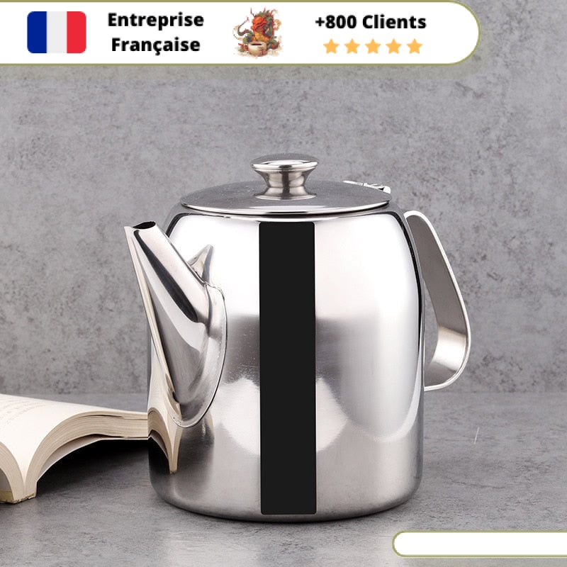 Bouilloire Inox <br> Théière Induction 580ml à 2L – Image 12