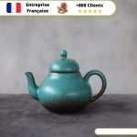 Théière en Céramique <br> Bleue Turquoise 200ml