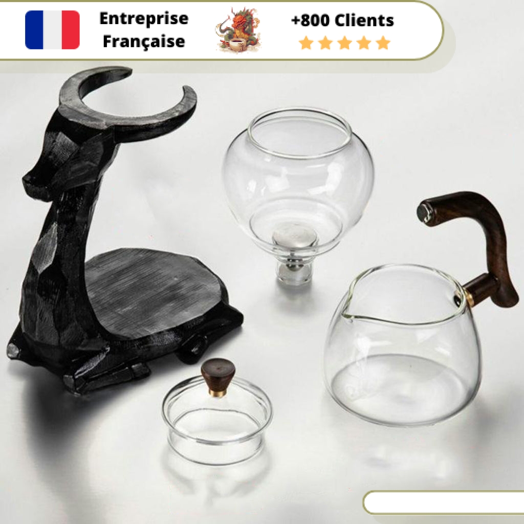 Théière en Verre Infuseur 300ml – Image 3