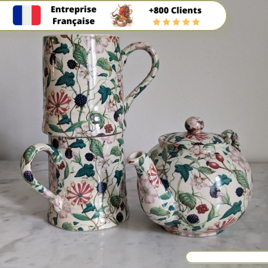 Service à thé Anglais Vintage 700ml – Image 37