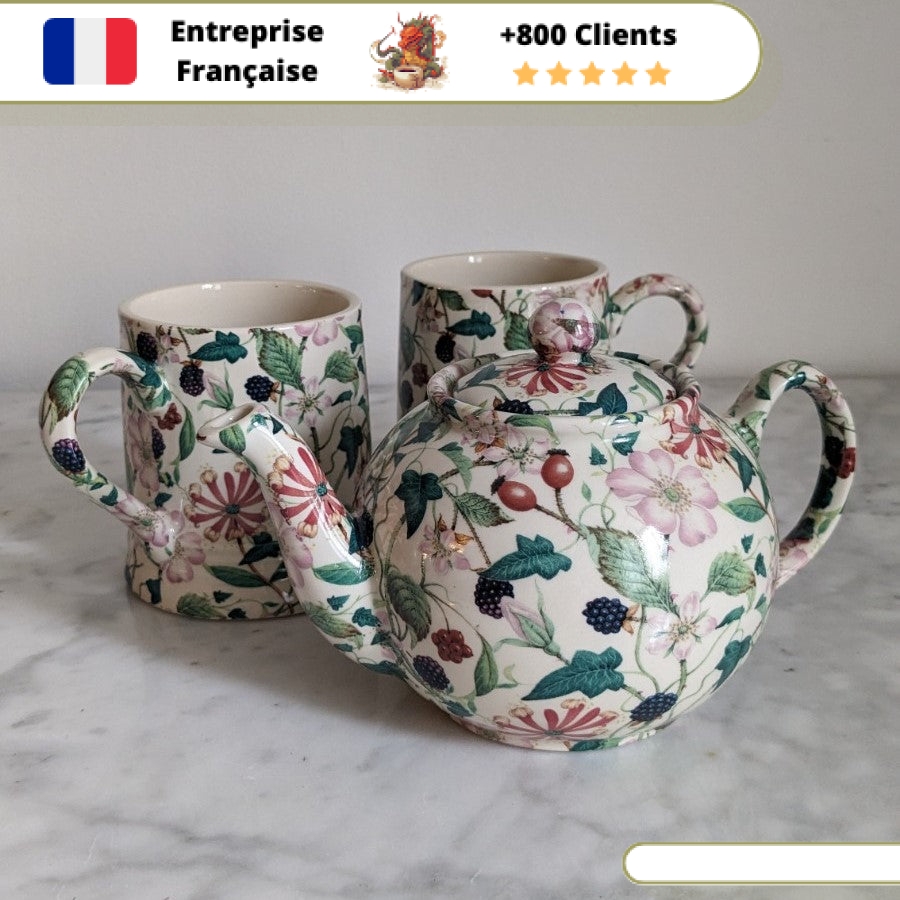Service à thé Anglais Vintage 700ml – Image 34