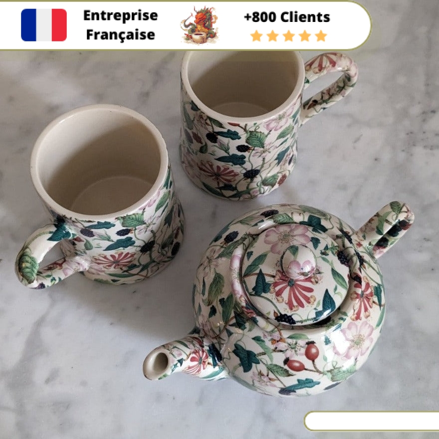 Service à thé Anglais Vintage 700ml – Image 38