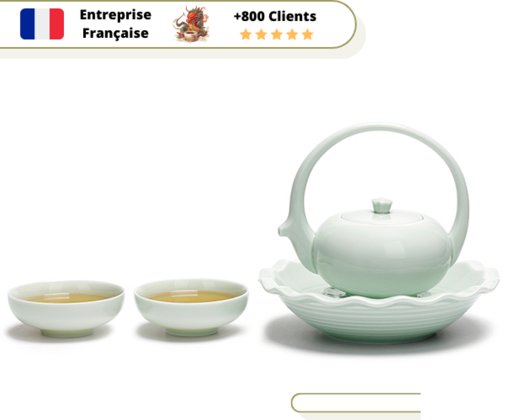 Théière en Porcelaine <br> Coffret 200ml – Image 2