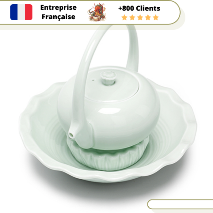 Théière en Porcelaine <br> Coffret 200ml – Image 5