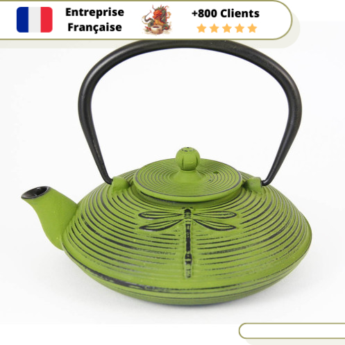 Théière en Fonte Japonaise Oiharu Nenrin 650ml – Image 2