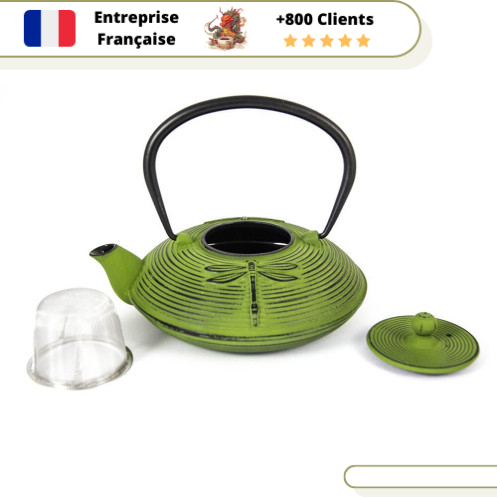 Théière en Fonte Japonaise Oiharu Nenrin 650ml – Image 3