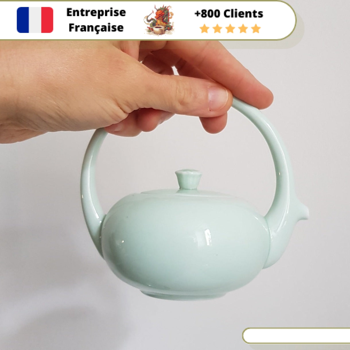 Théière en Porcelaine <br> Coffret 200ml – Image 10