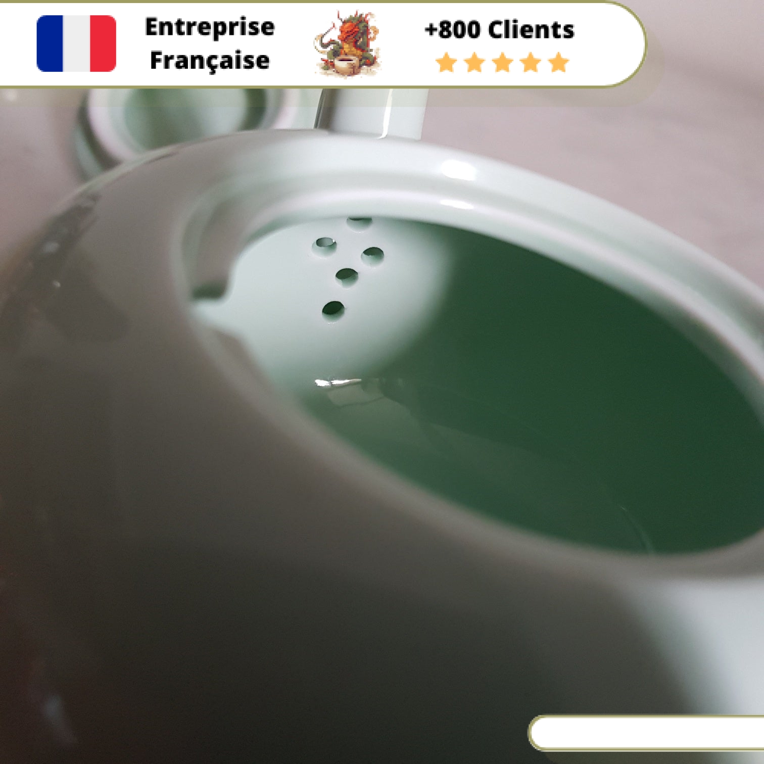 Théière en Porcelaine <br> Coffret 200ml – Image 11