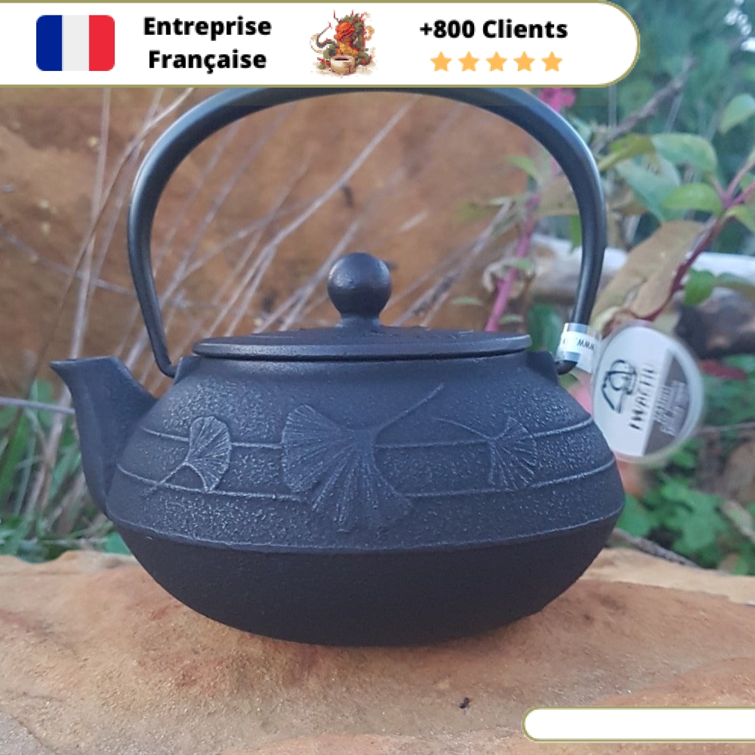 Théière en Fonte Iwachu Gingko 650ml – Image 6