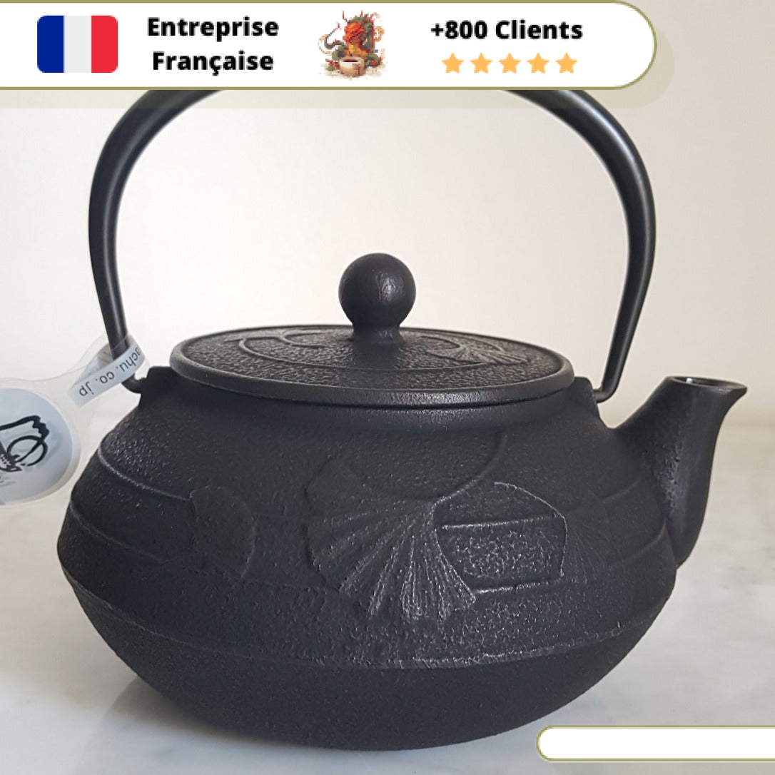 Théière en Fonte Iwachu Gingko 650ml – Image 3