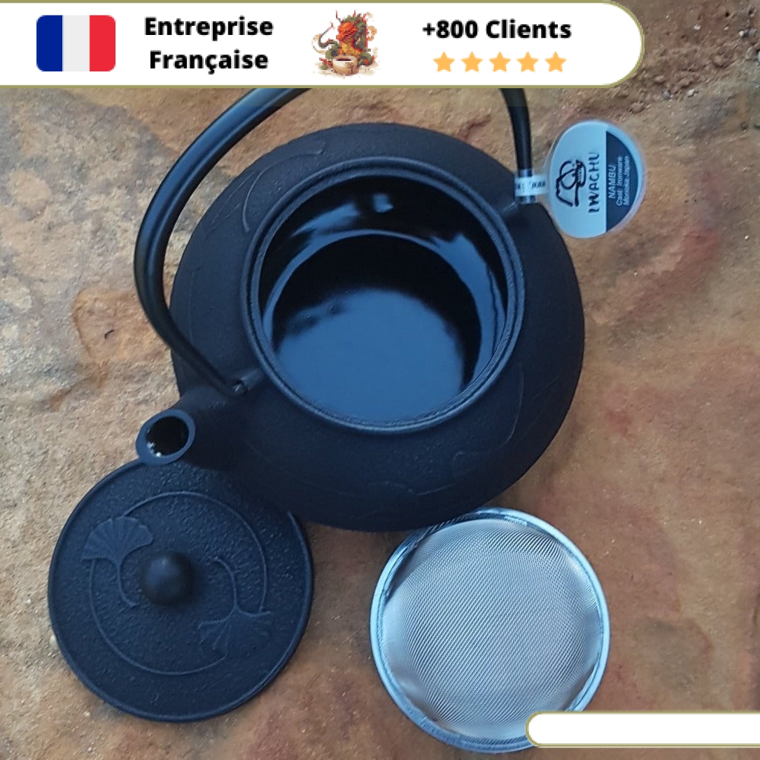 Théière en Fonte Iwachu Gingko 650ml – Image 7