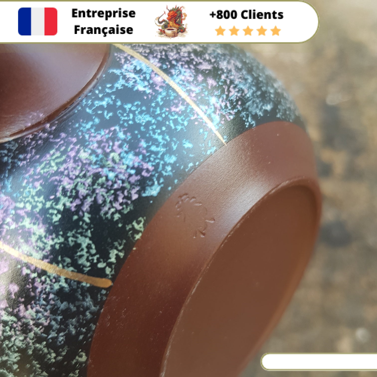 Théière Japonaise Multicolore <br> Tokoname 180ml – Image 8