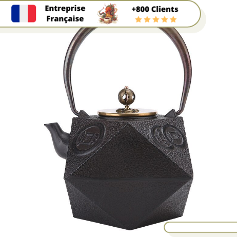 Bouilloire en Fonte Théière Origami 1,3L – Image 15