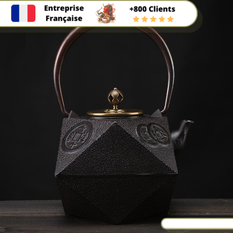 Bouilloire en Fonte Théière Origami 1,3L – Image 4