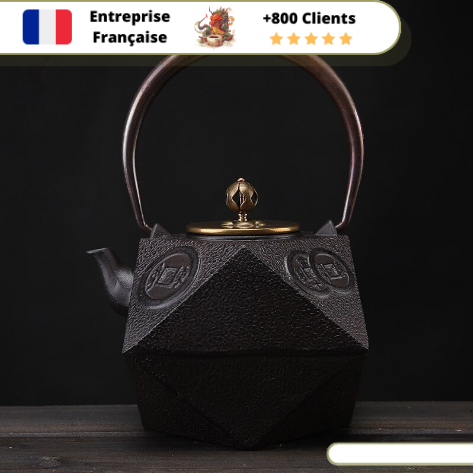 Bouilloire en Fonte Théière Origami 1,3L – Image 6