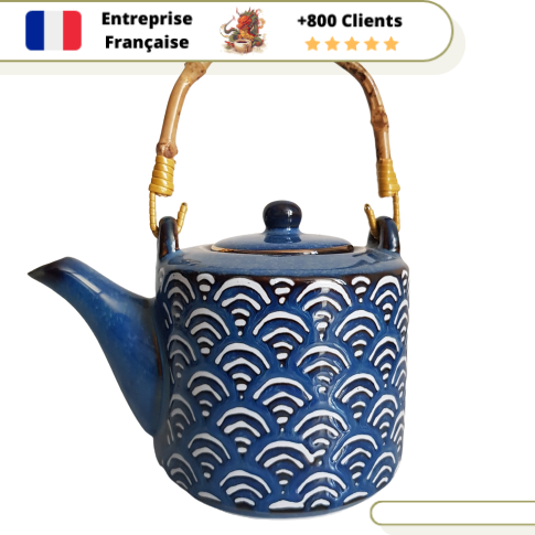 Poignée De Théière En Bambou Tressé - Lot De 2 - Style Rustique, Anti-brûlure - Pour Remplacer Les Poignées De Théières En Céramique - Espacement Trous 10-13 Cm