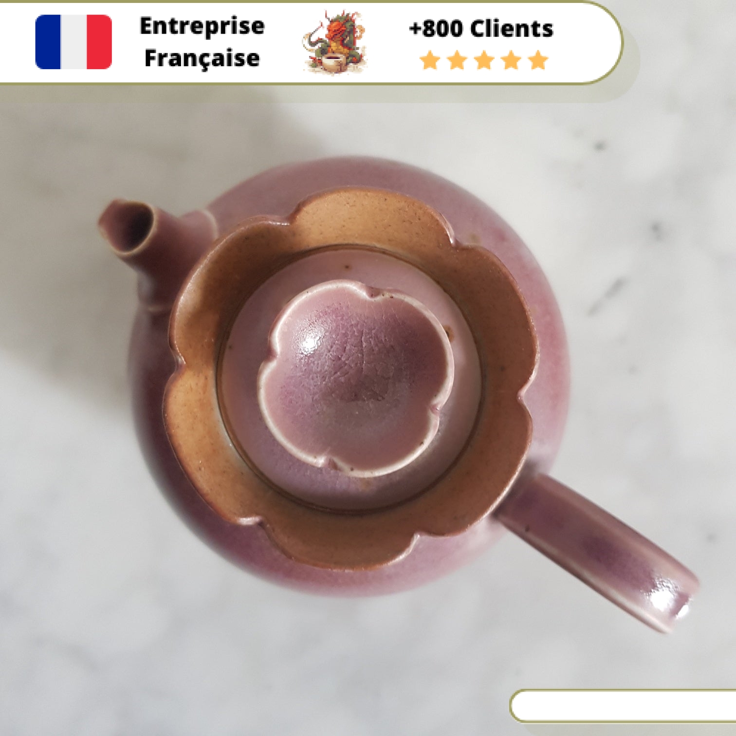 Théière en Porcelaine <br> Rose Vintage 150ml – Image 13