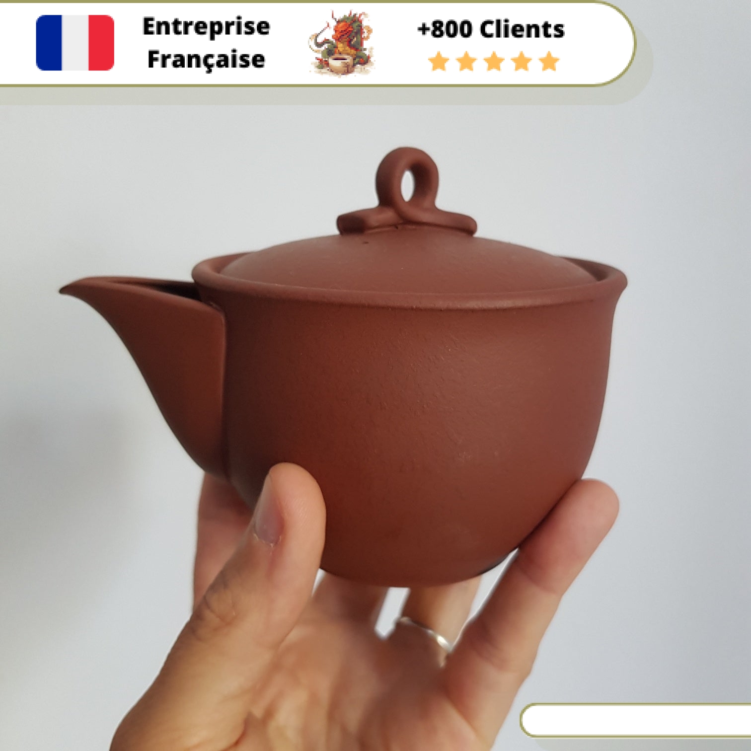 Théière Japonaise <br> Tokoname Hohin 280ml – Image 5