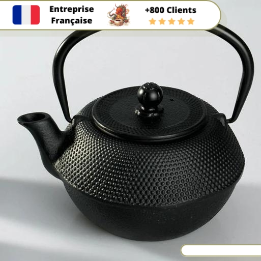 Théière en Fonte Noire Oiharu Natsume 800ml – Image 20