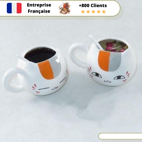 Tasse de Thé Mug Motif Chat – Image 5