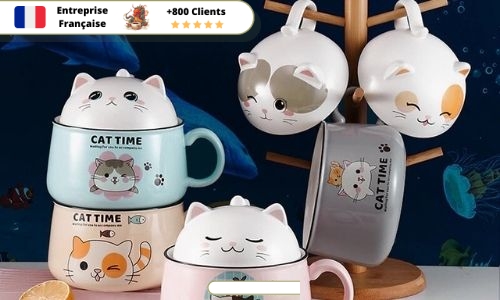 4-Tasse-Maman-Chat-avec-Cuillère