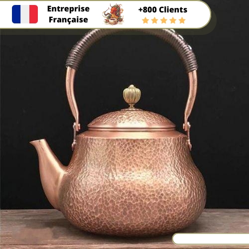 Bouilloire Vintage L'Ancien Ventre en Cuivre – Image 2