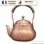 Bouilloire Vintage L'Ancien Ventre en Cuivre