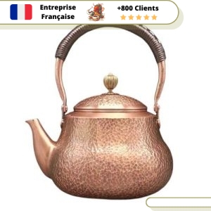 Bouilloire Vintage L'Ancien Ventre en Cuivre