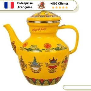 Bouilloire Vintage L'Ancienne Émaillée des 8