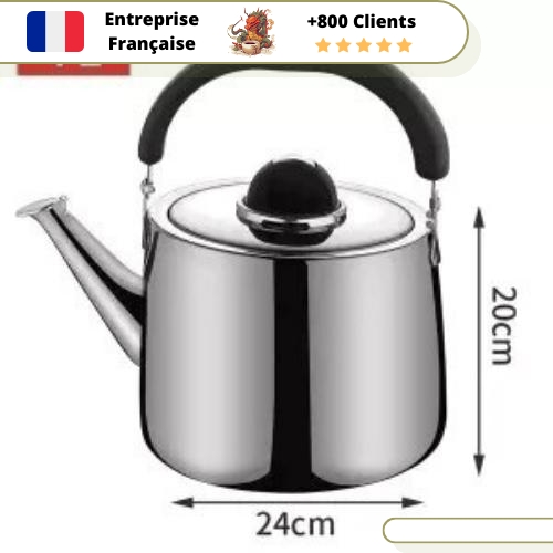 Bouilloire Ancienne Inox 7 L
