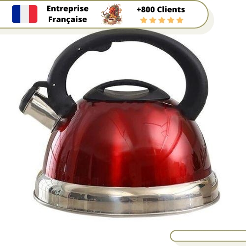 Bouilloire Vintage L'Ancienne Rouge