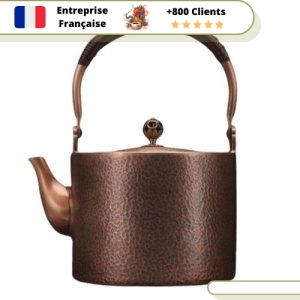 Bouilloire Vintage L'Originel en Cuivre Ancien