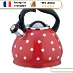 Bouilloire Design Rouge
