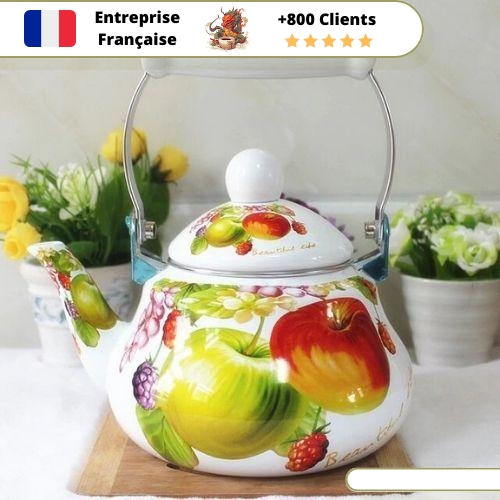 Bouilloire Vintage Design Vintage de Mamie – Image 2