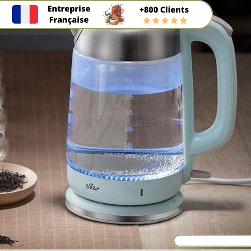 Bouilloire Électrique Transparente à Leds – Image 6