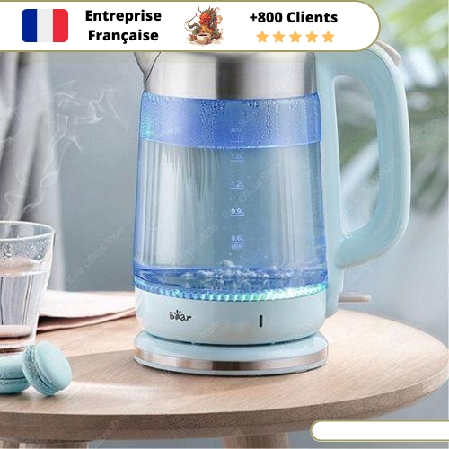 Bouilloire Électrique Transparente à Leds – Image 5