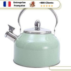 Bouilloire Vintage Le Gaz au Vert