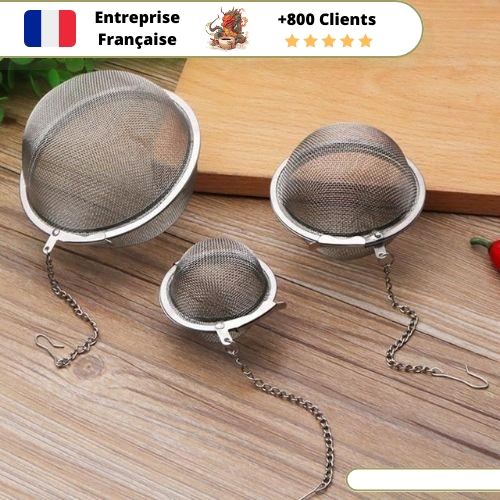 Infuseur à Thé Inox La Boule – Image 3