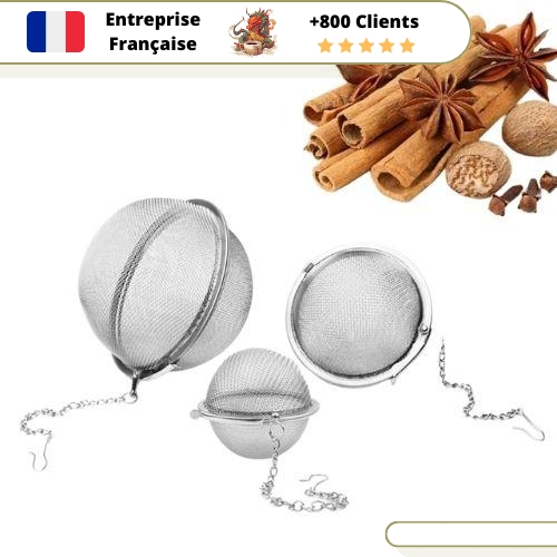 Infuseur à Thé Inox La Boule – Image 5