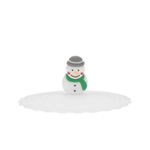 Couvercle Pour Tasse Bonhomme de Neige
